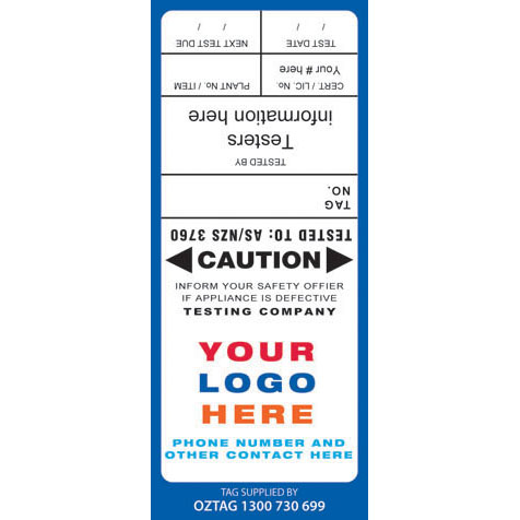 INCLUDES FREE CUSTOMISING 1000 ELECTRICAL TEST TAGS MIXED COLOUR PACK LABELS 